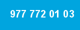 977 772 01 03